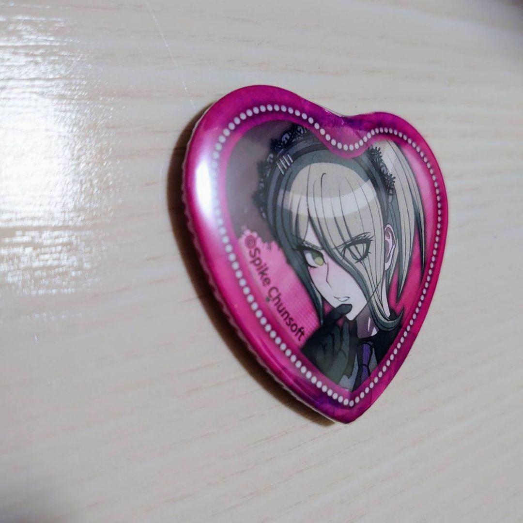 東条斬美 ダンガンロンパ ナンジャタウン 8周年 テレ顔 ハート 缶バッジ