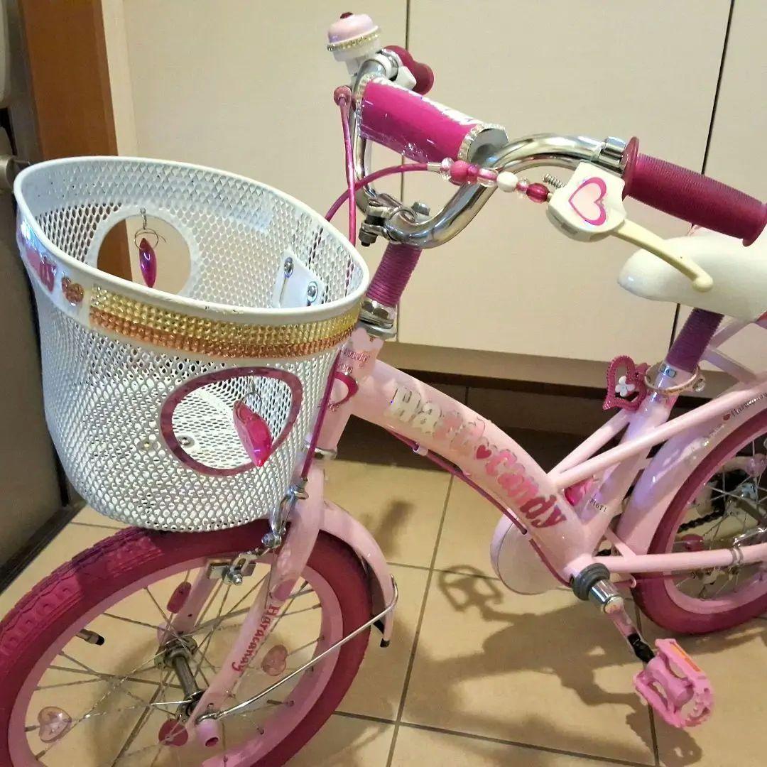 〈千葉県北西部 引取り希望〉美品 16インチ幼児自転車／Hard Candy