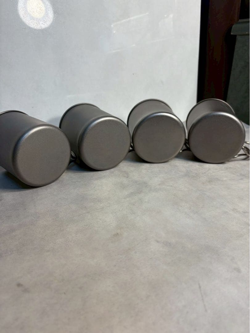  Peak スノーピーク チタンシングルマグ 450 4個セット 日本製