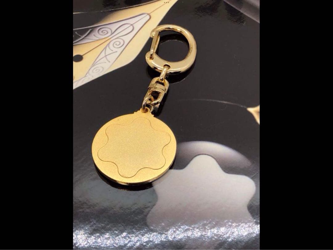 モンブラン　★非常にレアなヴィンテージ・ゴールドメダル★スターマークキーホルダー