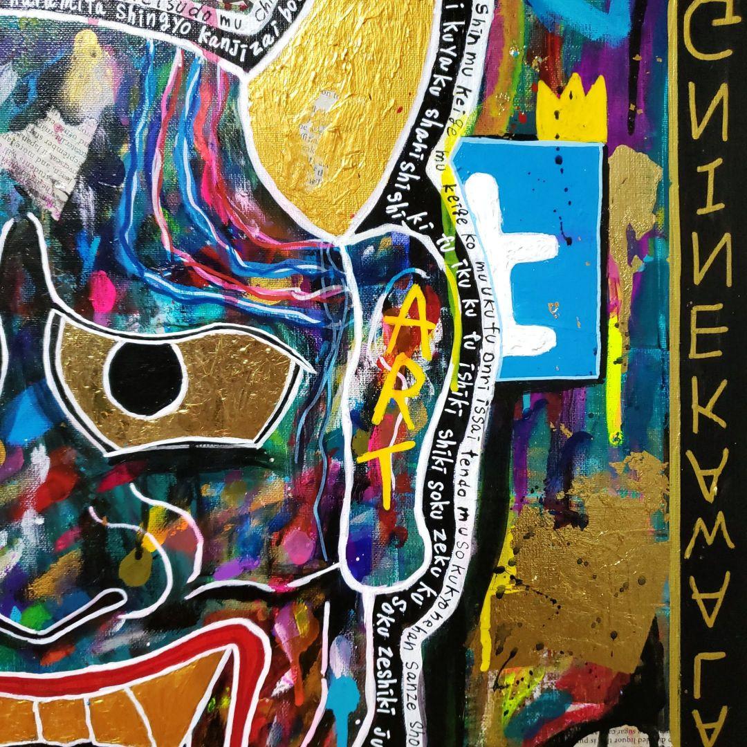 【一点物/F20号】智慧-WISDOM【現代アート/絵画/原画】