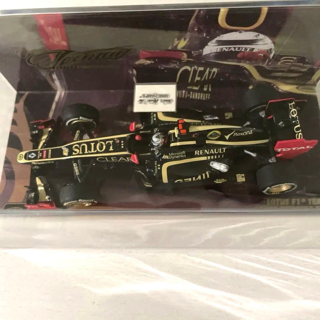 【最終値下げ】Lotus F1 ライコネン　2012年　アブダビGP優勝ミニカー