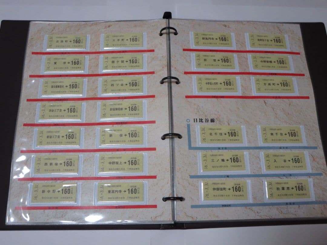 さようなら帝都高速度交通営団 記念乗車券