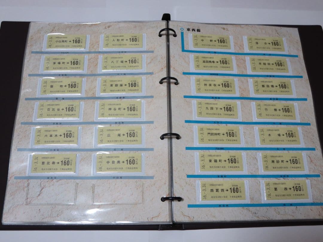 さようなら帝都高速度交通営団 記念乗車券