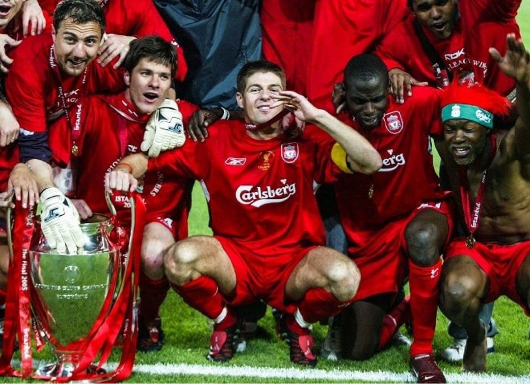 イ*チ様 リバプール　2005CL決勝　イスタンブールの奇跡　未使用　ジェラード