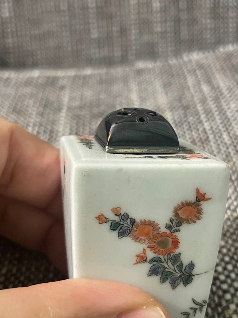 柿右衛門・香炉・江戸中期・ミニチュア・5㎝