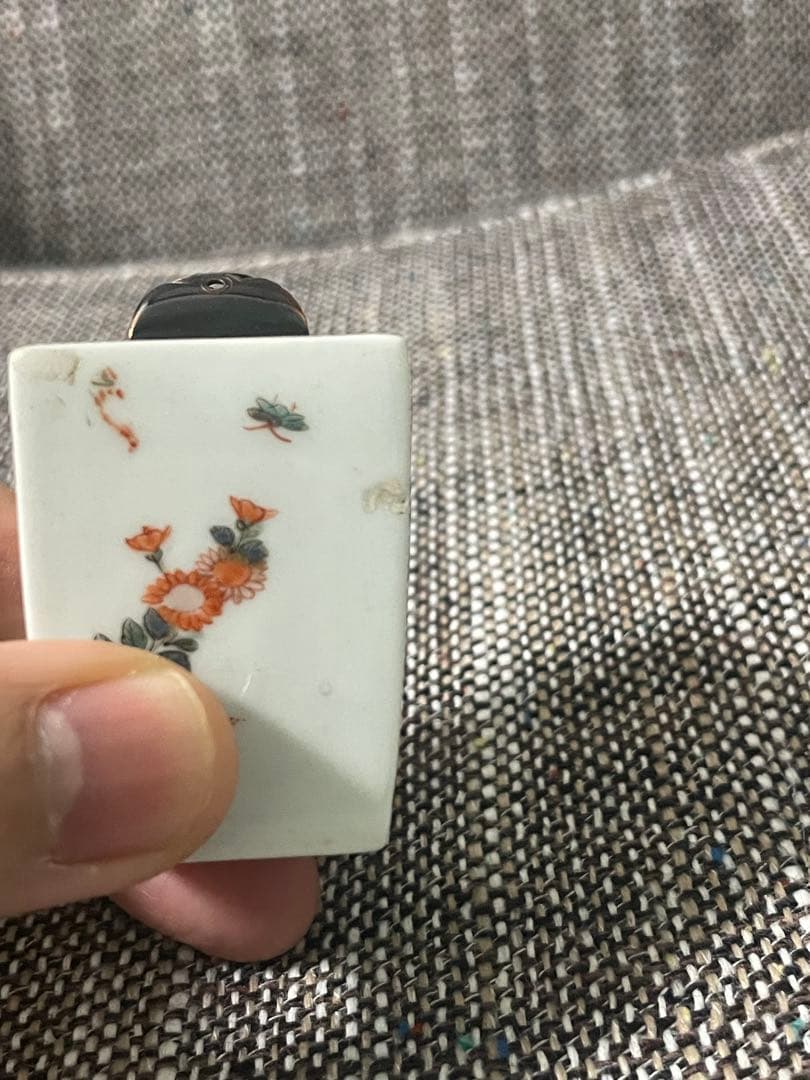 柿右衛門・香炉・江戸中期・ミニチュア・5㎝