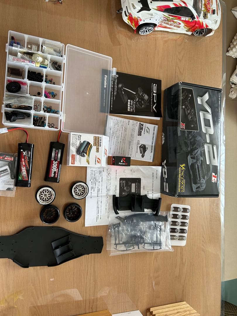 YOKOMO YD-2E カスタム メカ付き 送信機 充電器セット バッグ付き
