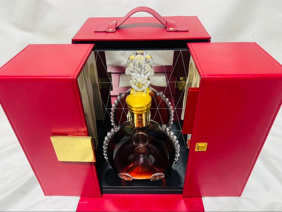 レミーマルタン ルイ13世 バカラ　替栓・冊子・観音開き化粧箱・外箱付！未開封