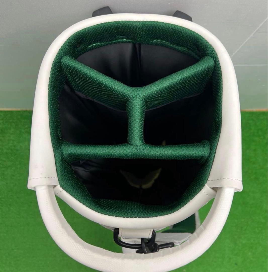 キャロウェイ Callaway キャディバッグ　8インチ　ホワイト　グリーン