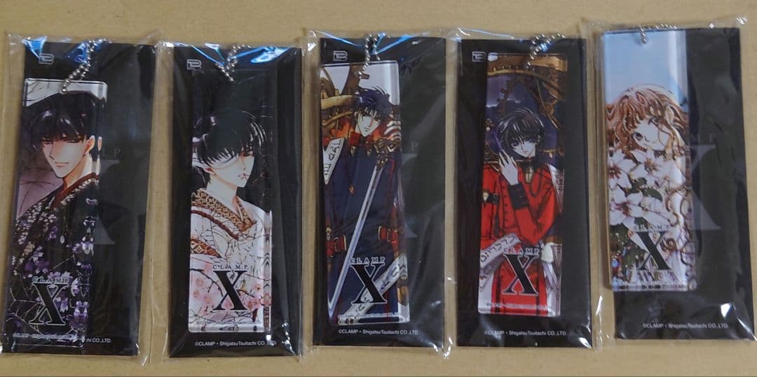 CLAMP X アクリルBC アクキー　神威　封真　昴流　星史郎　小鳥 5種