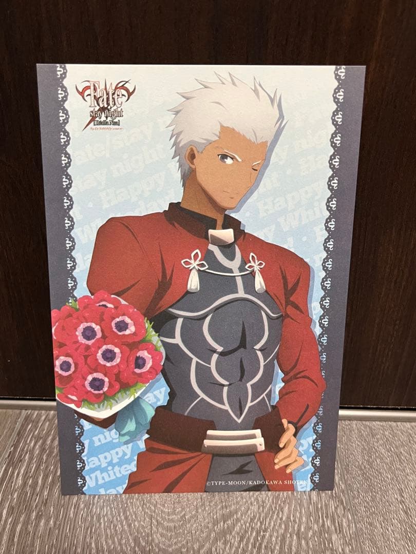 【非売品・希少】Fate cafe DINING ホワイトデーイラストカード2種