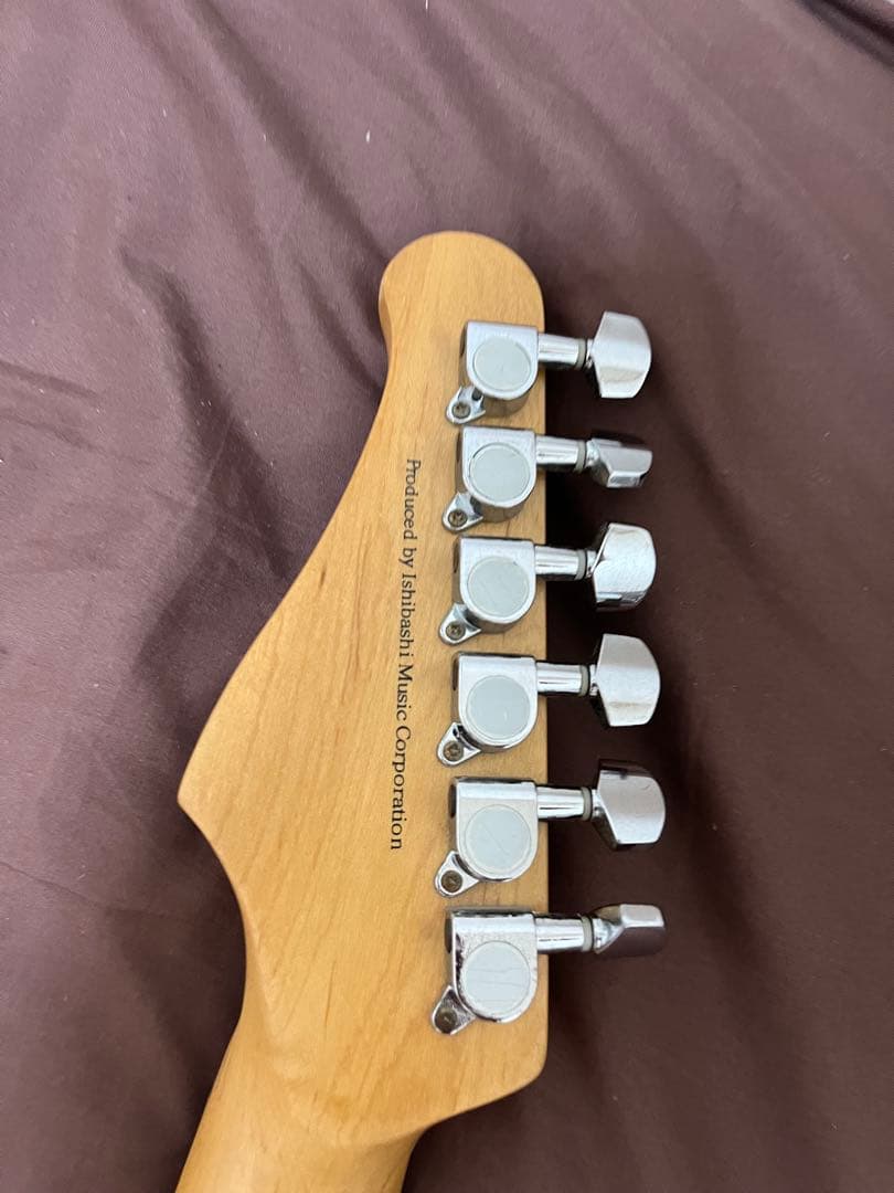 【調整済】mavis メイビス　石橋楽器　ストラト　エレキギター