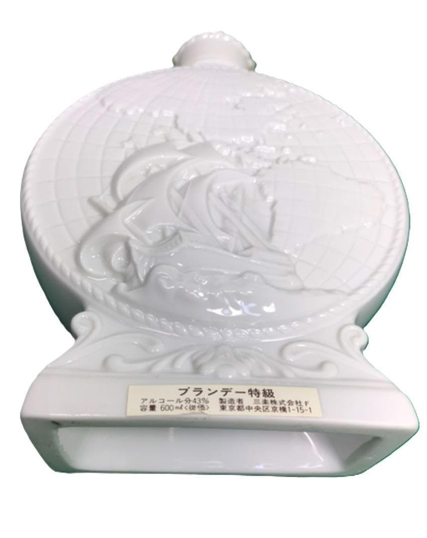 【未開栓】OCEAN WHISKY　1986年製　三楽　陶器ボトル　ブランデー