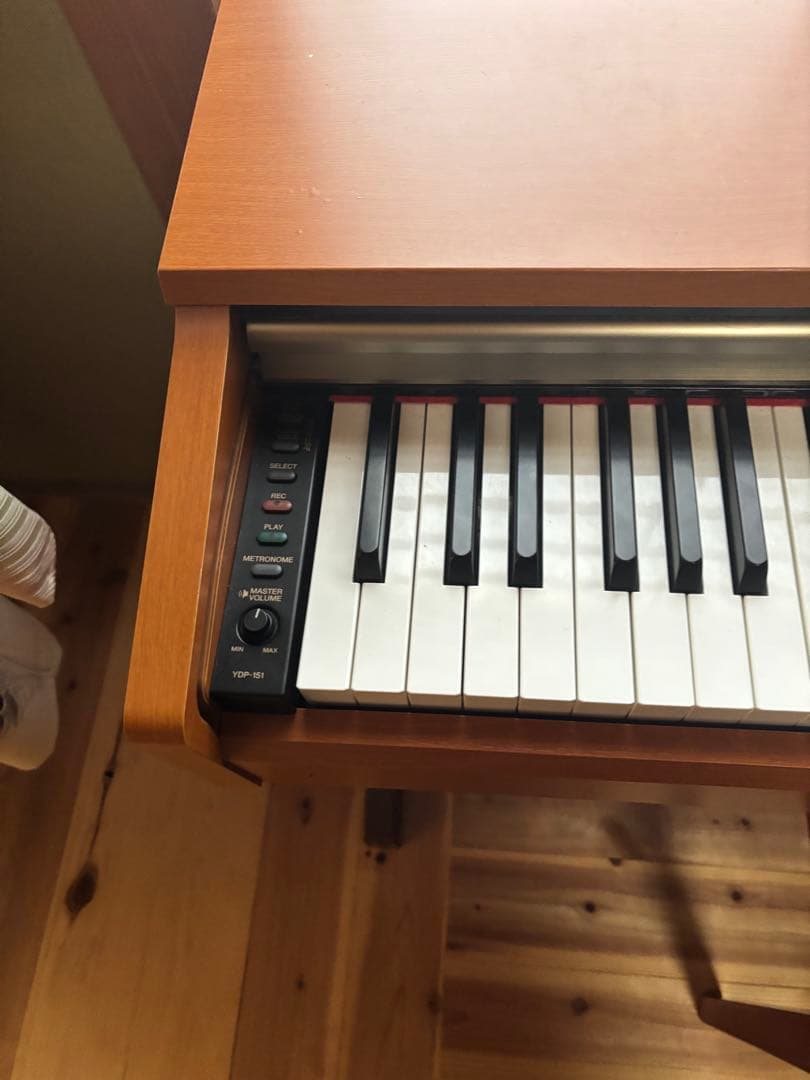 YAMAHA 電子ピアノ YDP151 ブラウン 引き取り/市内配送可