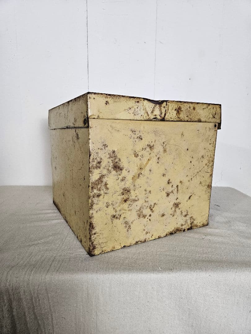 USヴィンテージ 1940-60’s ブリキのファイルケース Richfield