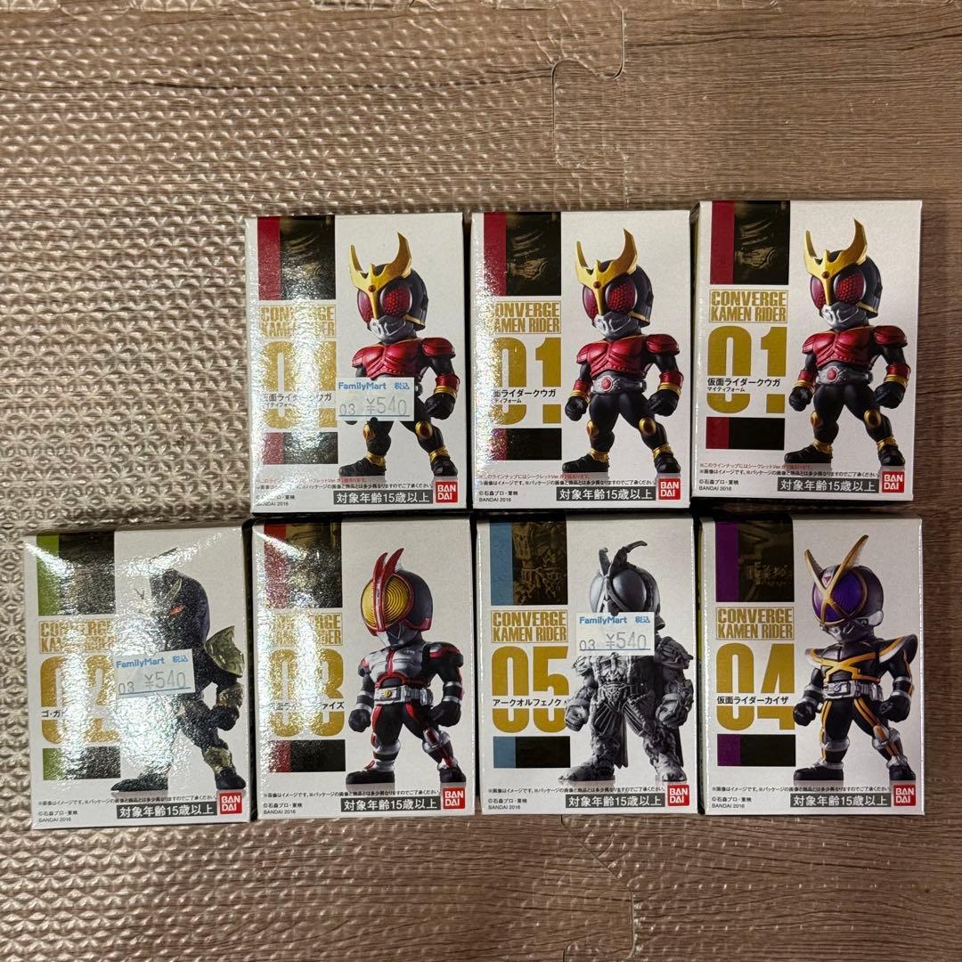 【コンプ】コンバージ仮面ライダー 一般販売分210体