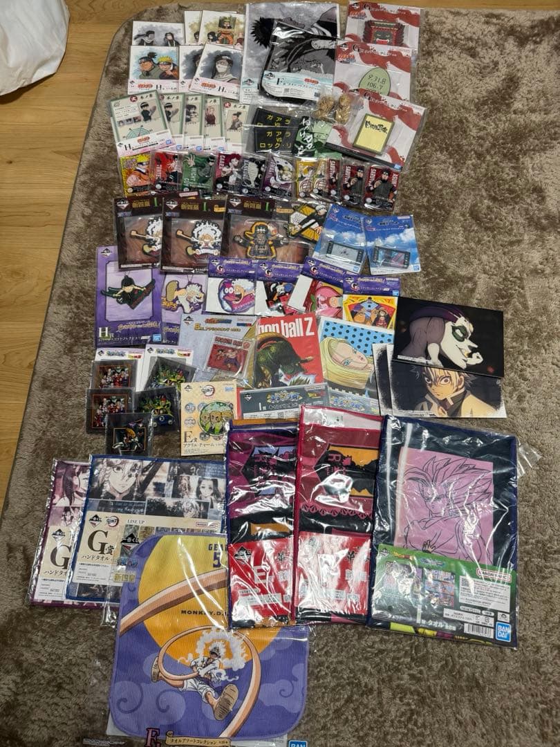 一番くじ　まとめ売り　NARUTO ONE PIECE ドラゴンボール 鬼滅の刃