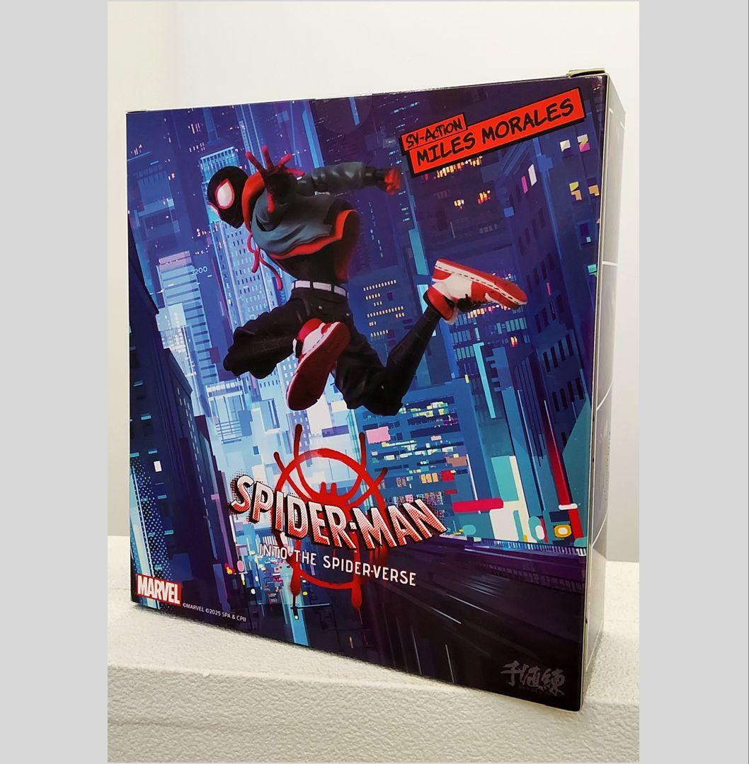 SVアクション マイルス・モラレス／スパイダーマン（四次再販）千値練 フィギュア