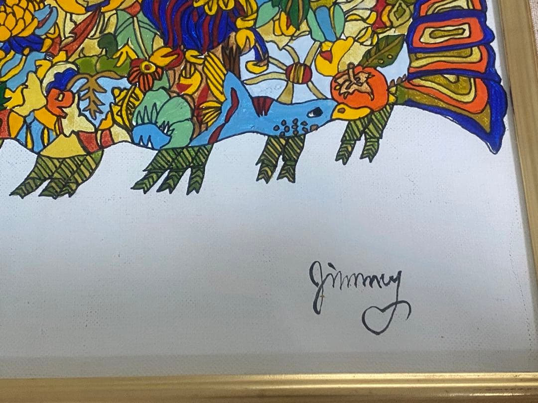 ジミー大西　油絵