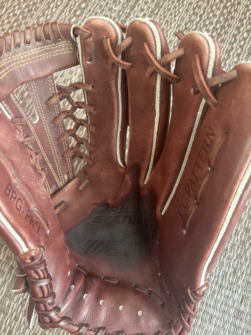 ZETT PROSTATUS ブラウン 硬式 グローブ ゼット プロステ グラブ