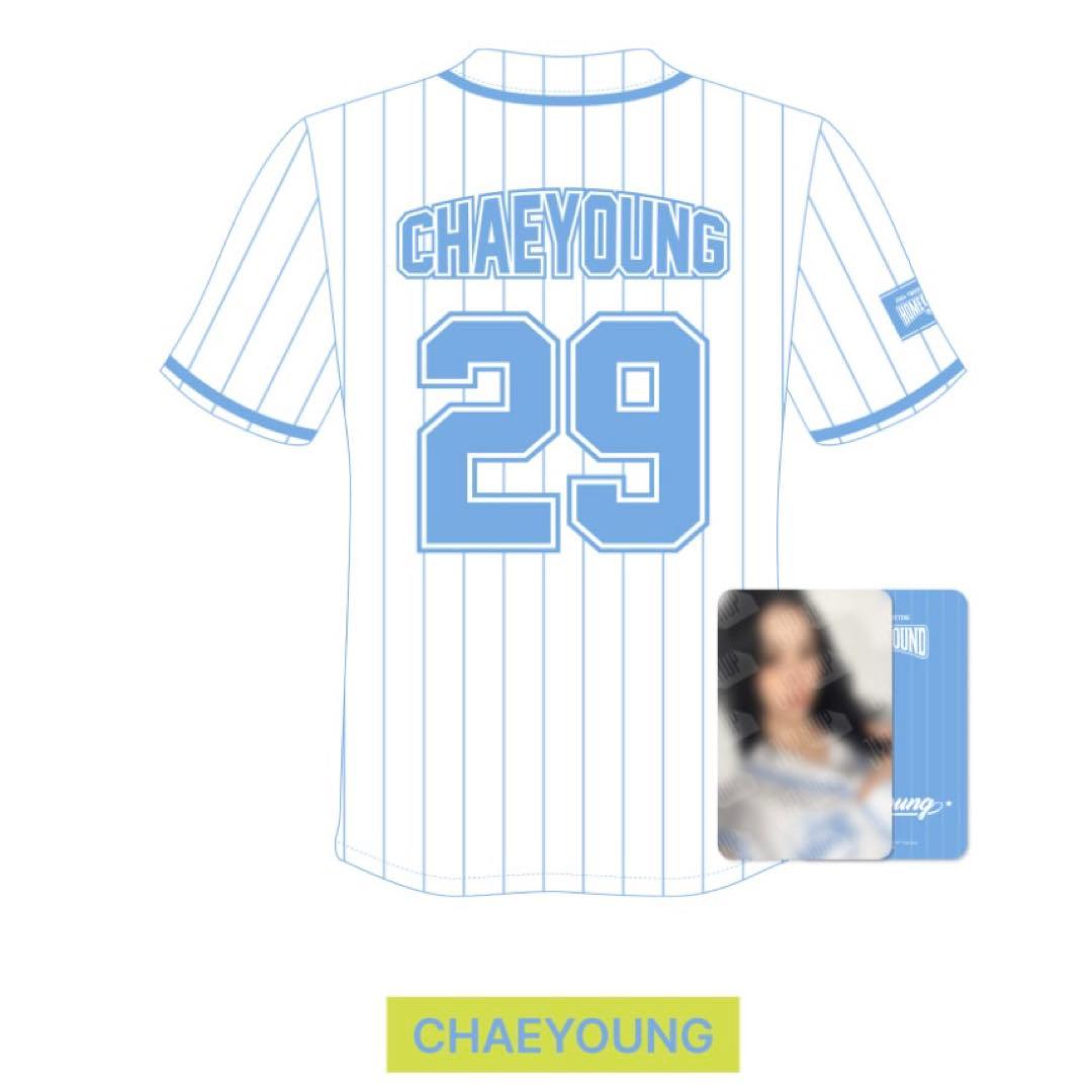 【美品】TWICE  9ROUND トレカ付きユニフォーム チェヨン