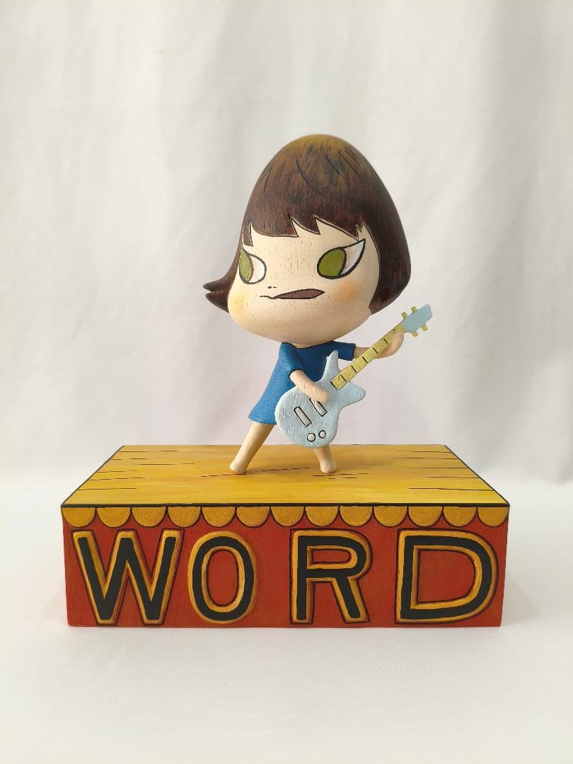 奈良美智 Yoshitomo Nara WORD 木 acrylic 28CM