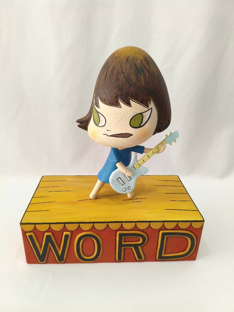奈良美智 Yoshitomo Nara WORD 木 acrylic 28CM