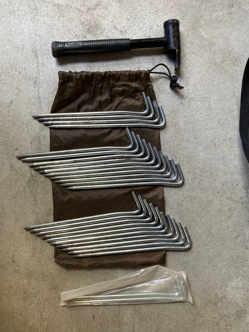 【値引き可】Apollon T/C キャンプテント 本体側①