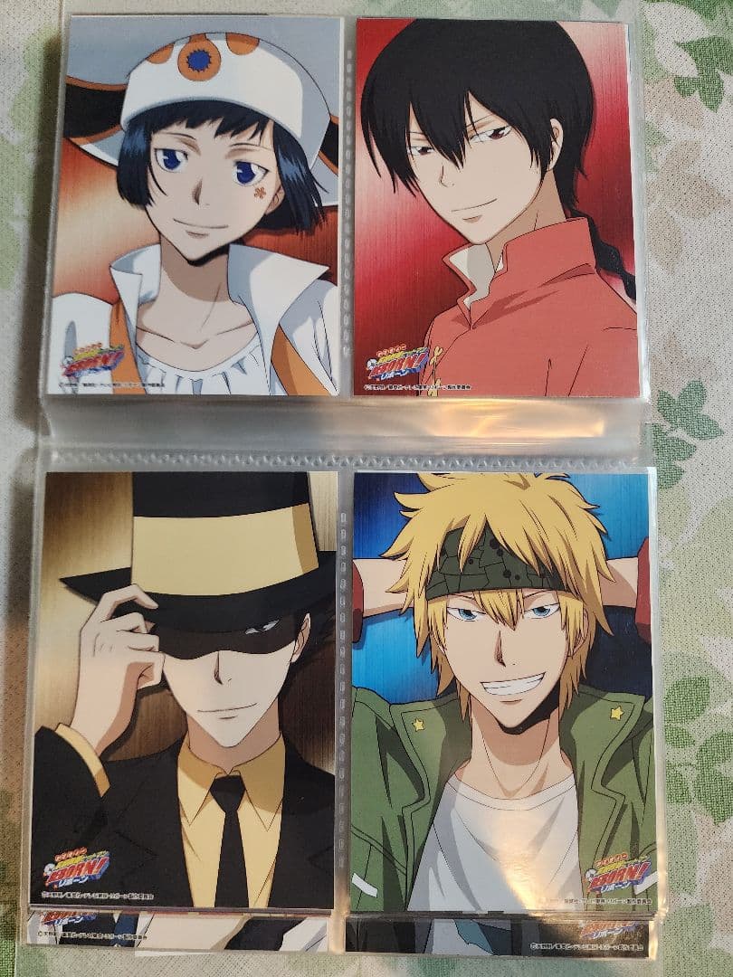 家庭教師ヒットマンREBORN　JF限定ブロマイド　アルコバレーノセット