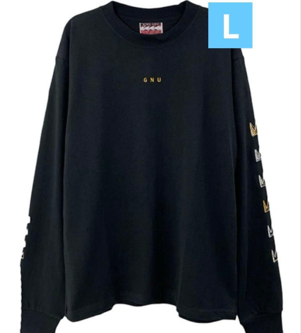King Gnu stitched gnu long sleeve tee 黒