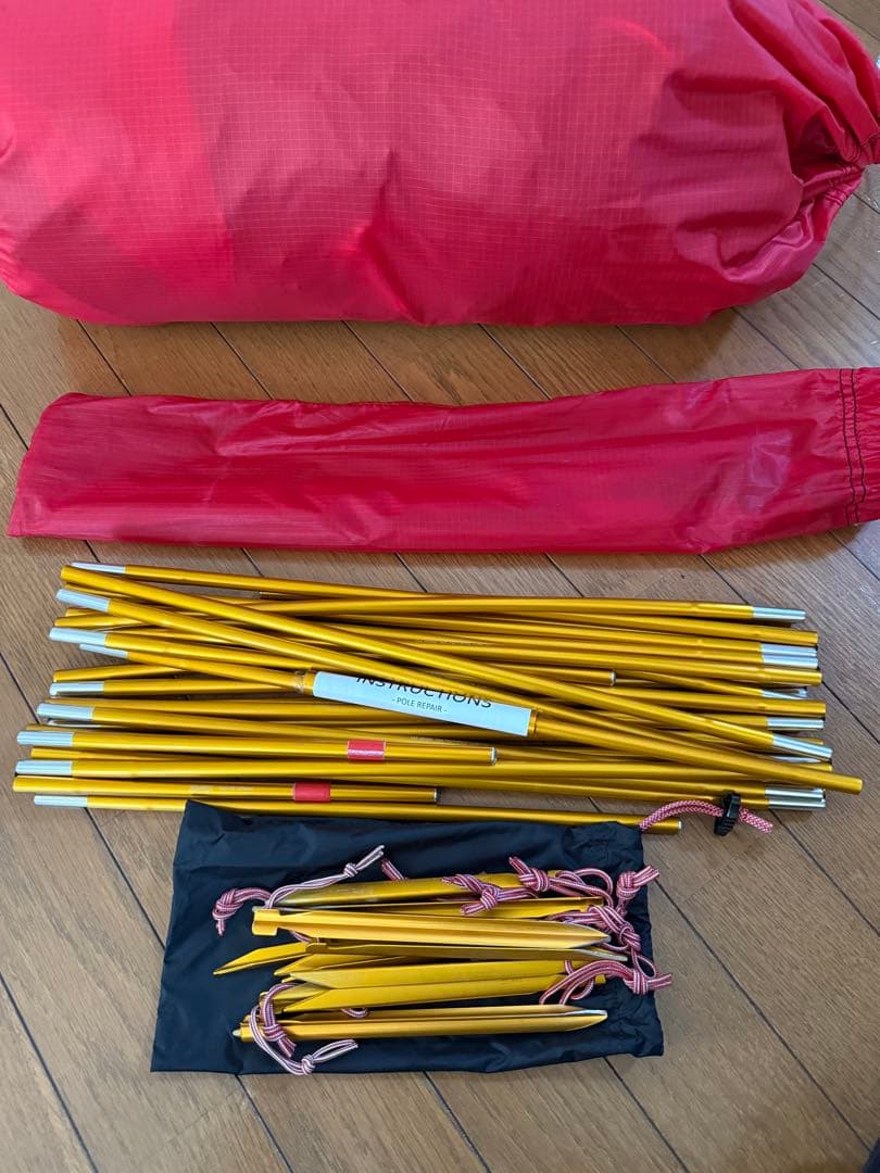 HILLEBERG SOULO レッド テント