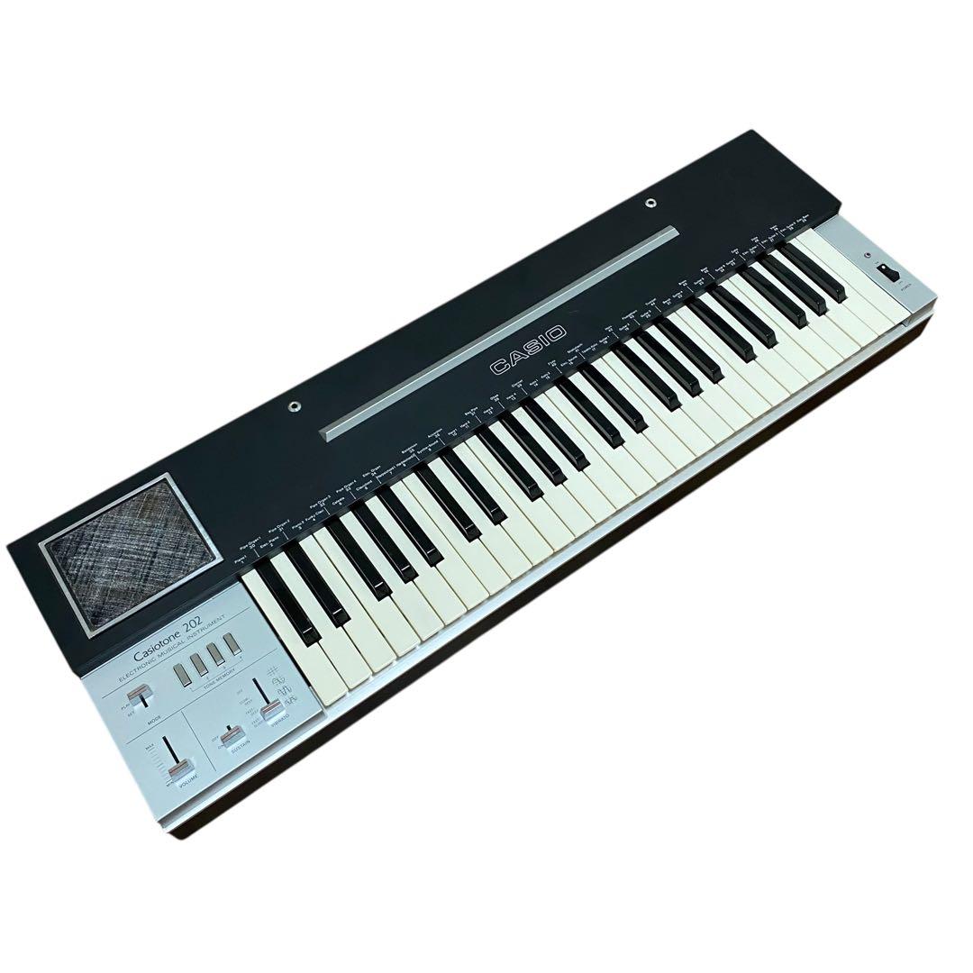 【ジャンク】CASIO CASIOTONE 202 シンセサイザー　音響機器