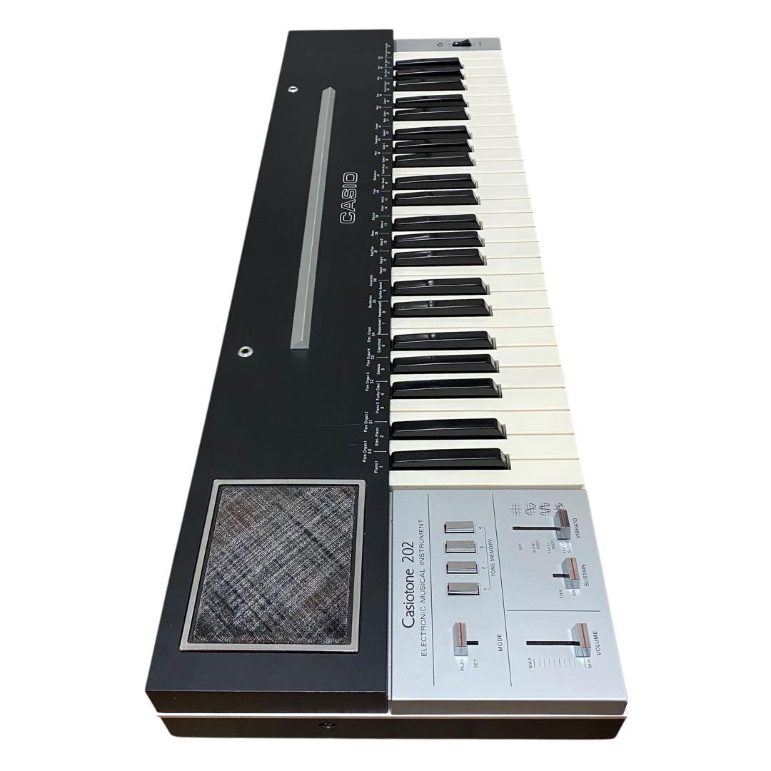 【ジャンク】CASIO CASIOTONE 202 シンセサイザー　音響機器