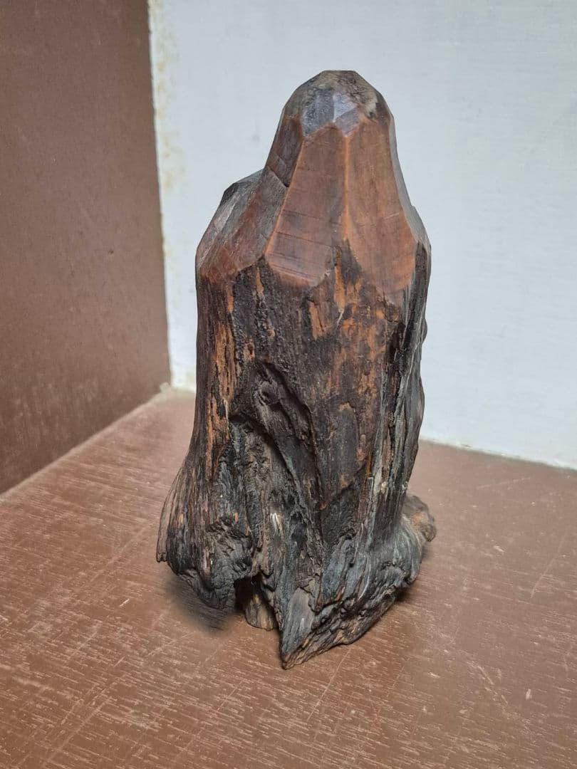 達磨大師像　達磨像　木彫り　木像　工芸品　置物　一点物 骨董 木喰 木彫