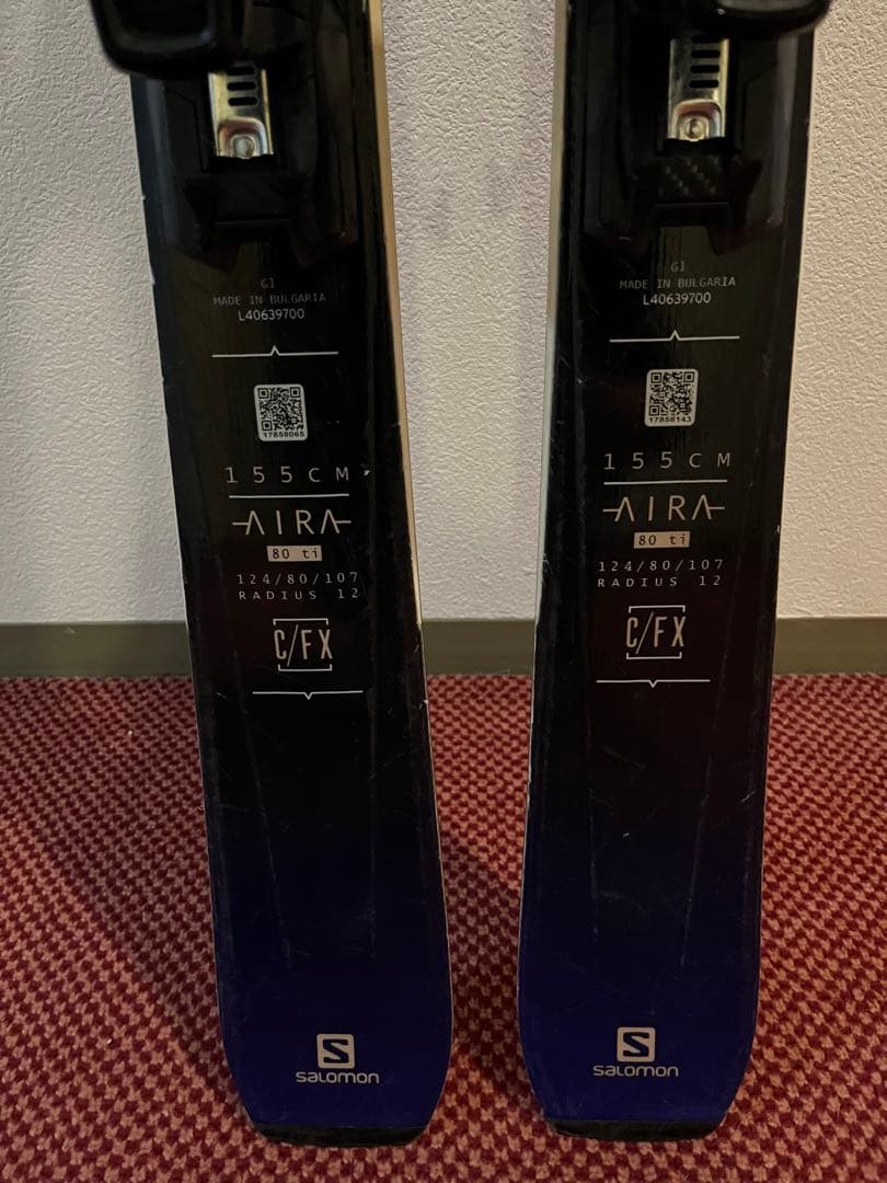 スキー板　SALOMON AIRA 80ti 155cm