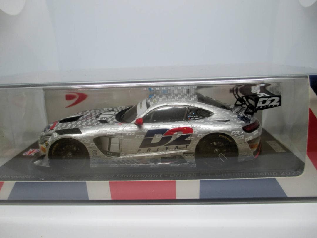 ミニカー 1/43 MercedesAMG GT3 #1 British GT 2023