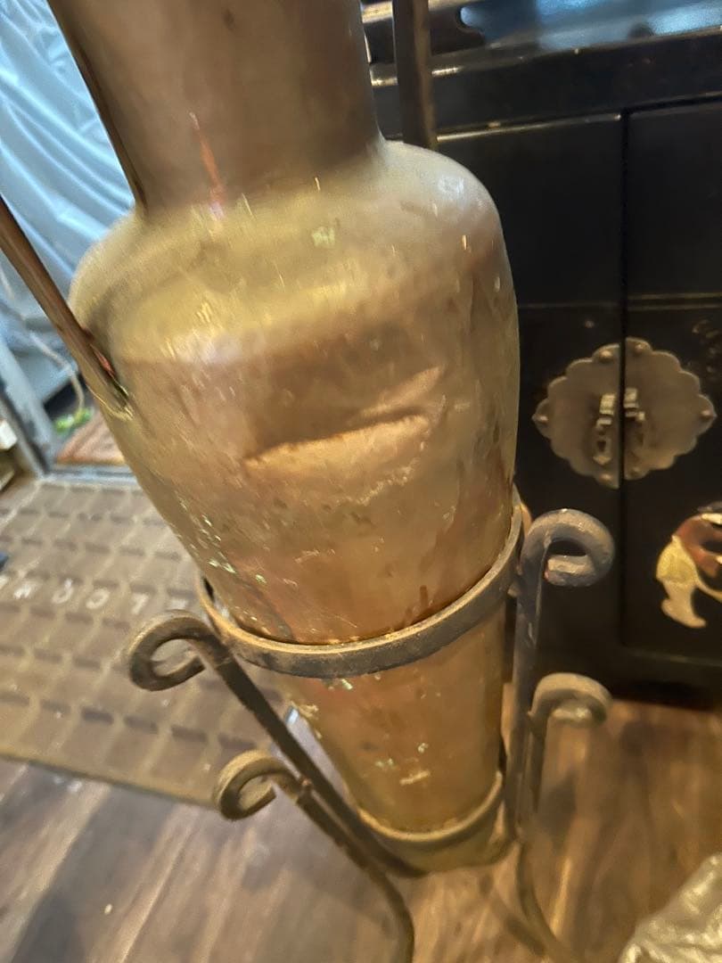 金属製花瓶型スタンド