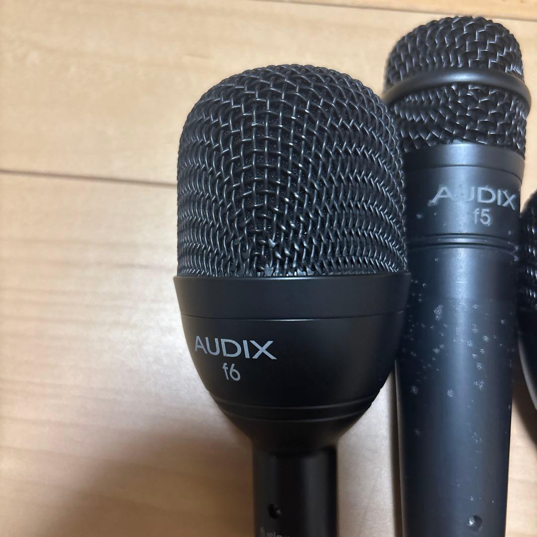 AUDIX ダイナミックマイク fusionシリーズ　セット売り