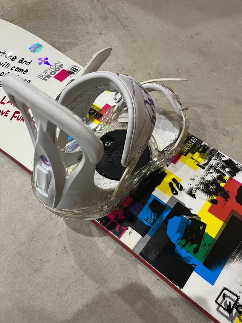 BURTON TROOP 146㎝　ビンディングセット　美品　即日発送可能