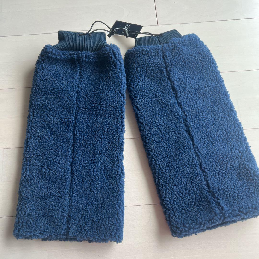 未使用新品♡パーリーゲイツ♡レディースゴルフレッグウォーマー♡ネイビー