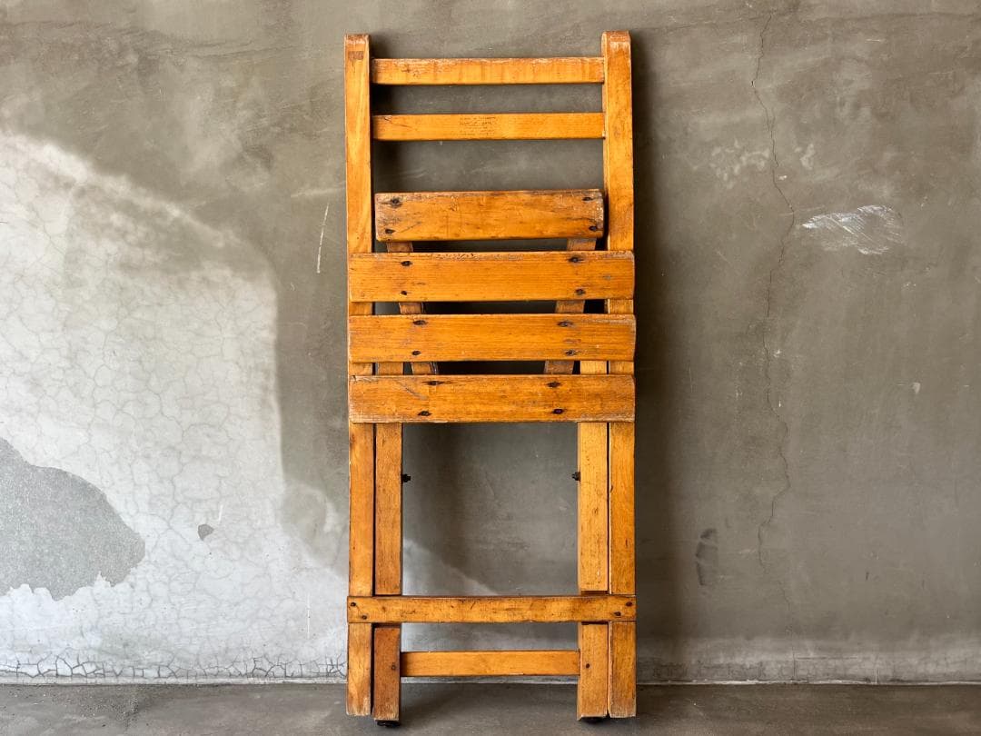 フランスヴィンテージ☆フォールディングチェア／ヴィンテージチェア／アウトドア