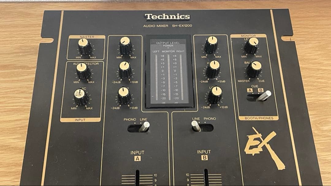 【音出確認済】テクニクス technics sh-ex1200 dj ミキサー