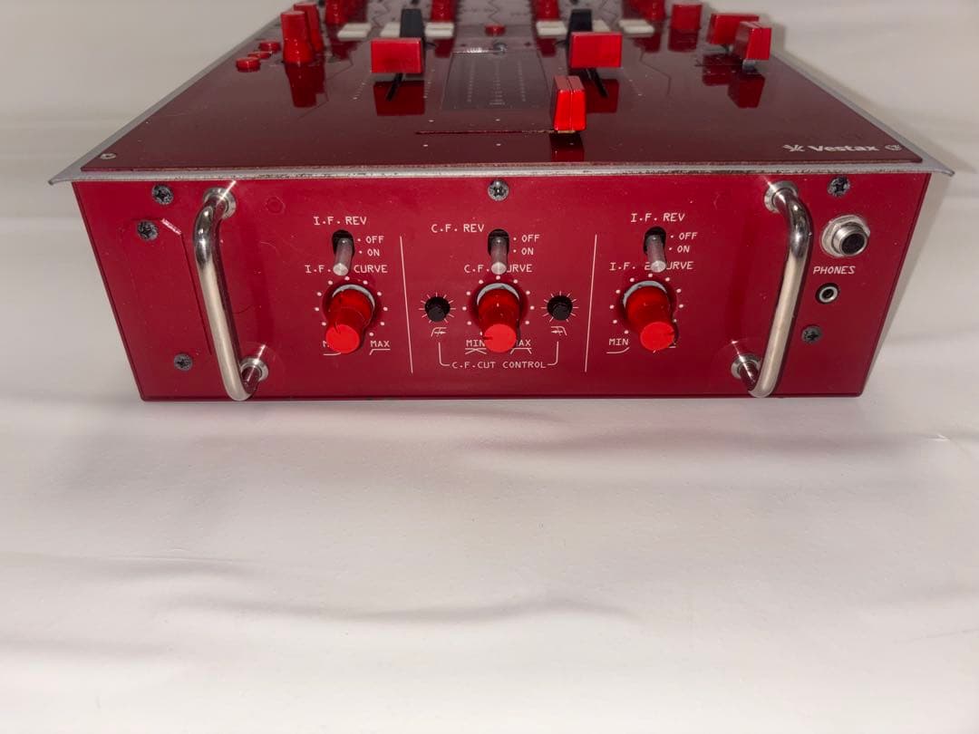 Vestax PMC-05Pro IV DJミキサー 赤