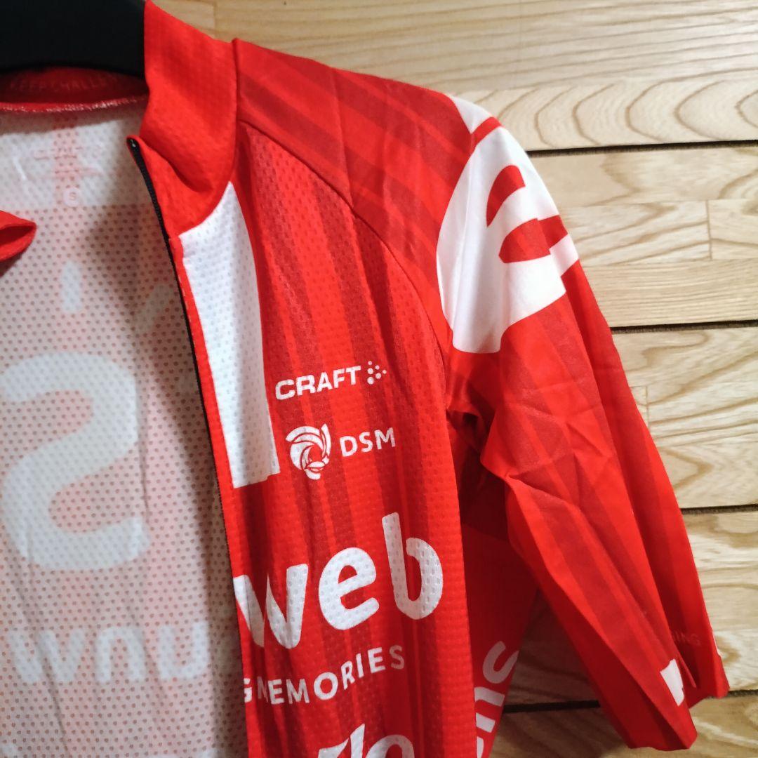 レディース支給品　sunweb　サイクルジャージ　女性用　半袖　サンウェブ