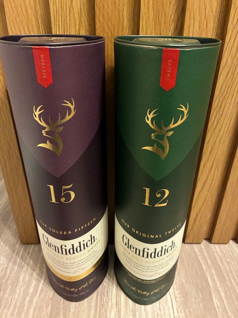 Glenfiddich 12年 15年 セット