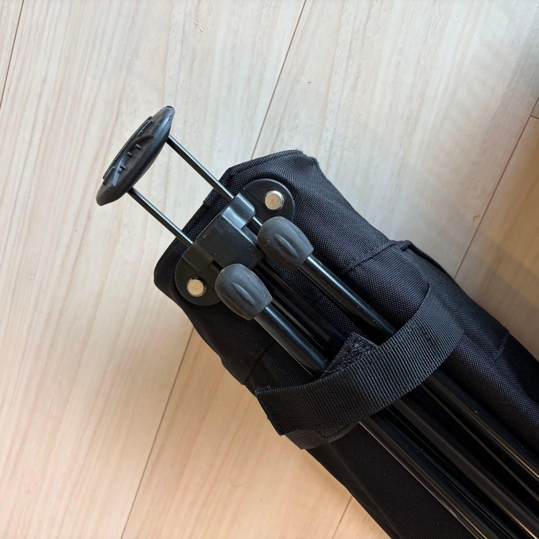 PEARLY GATES スタンドバッグ ブラック