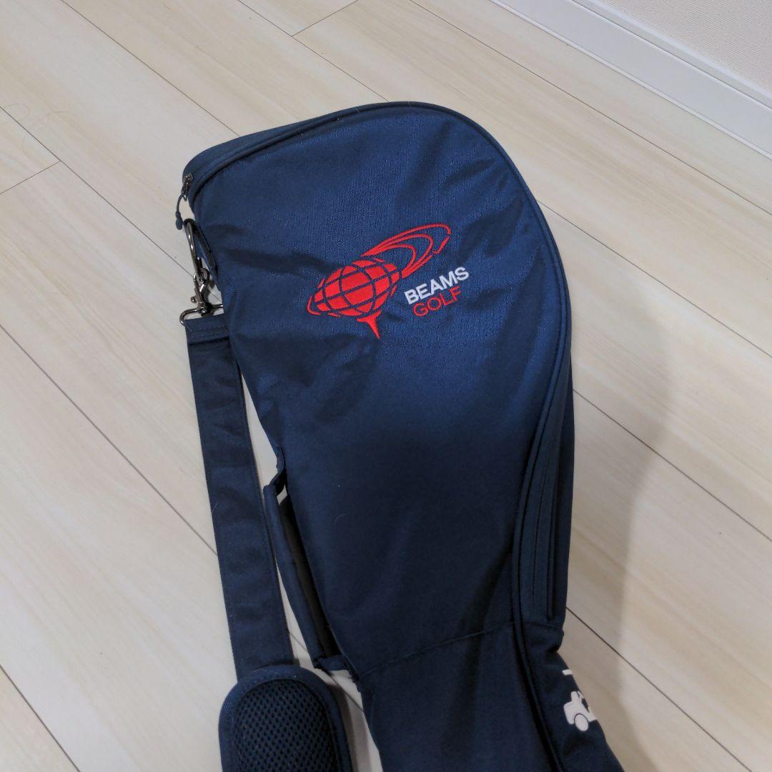 BEAMS GOLF ゴルフバッグ ネイビー