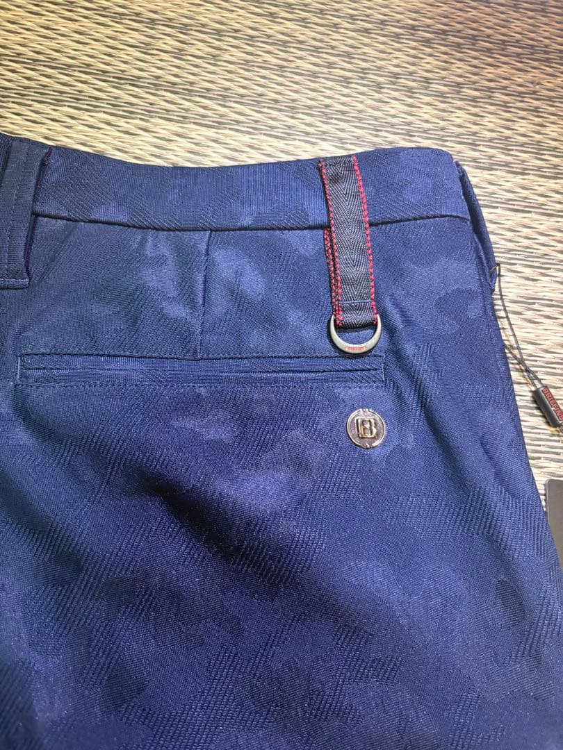 ブリーフィングネイビー迷彩 スリムフィットパンツ