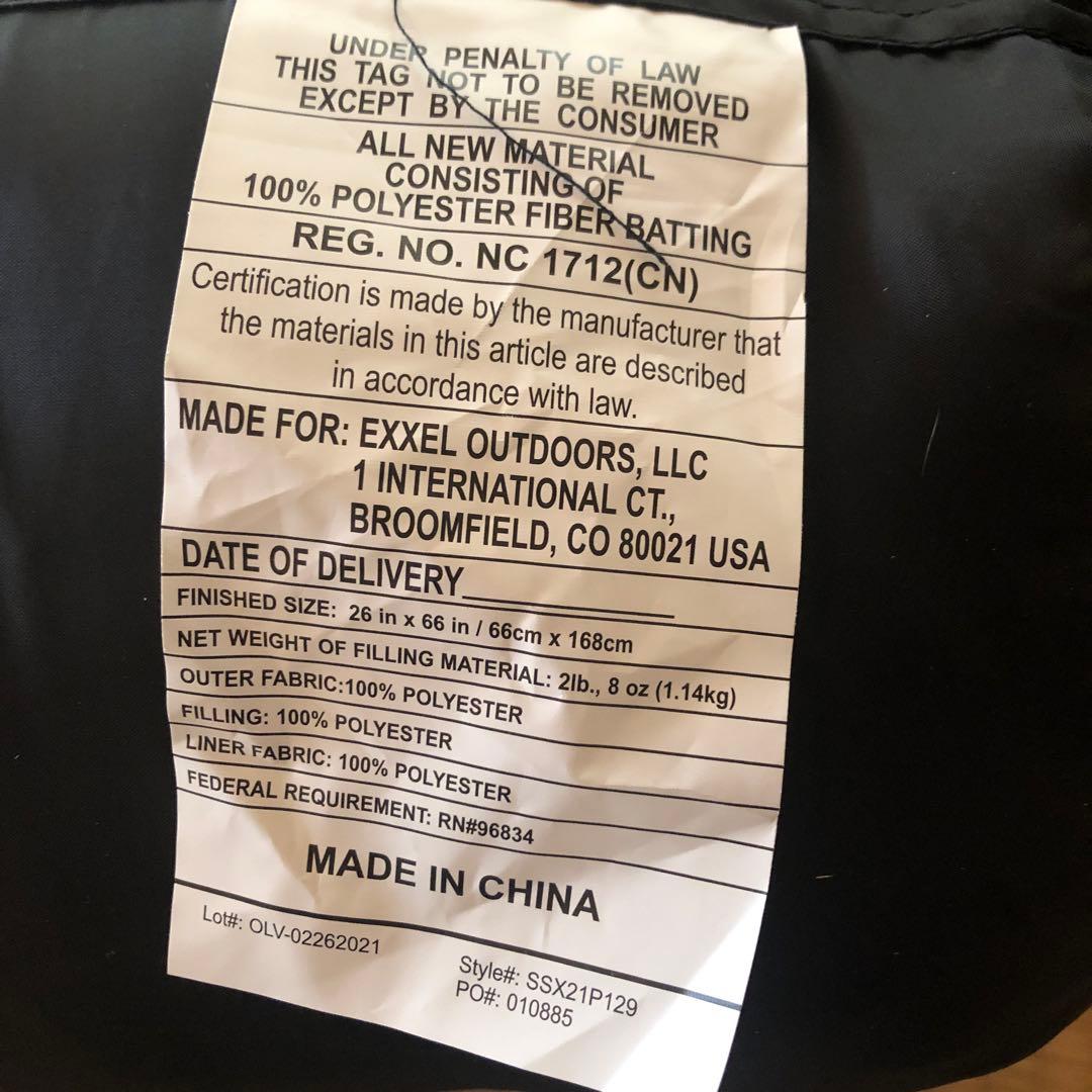 スナップオン　レア　寝袋　wenzel Snap on 新品